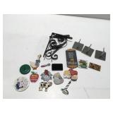 Refrigerator magnets shelf, brackets