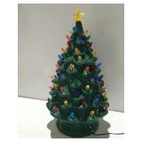 Ceramic Christmas tree 24 inches tall