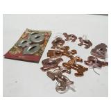 Cookie cutters, some vintage