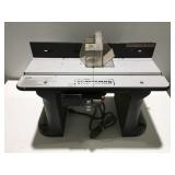 Craftsman 2 HP router on table