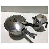 Pressure cooker and coffee pot