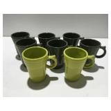 8 Fiesta latte coffee mug cup tall