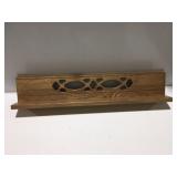 Wood shelf 30 inches long
