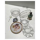 Miscellaneous glass items