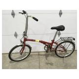 Boardwalk folding bicycle
