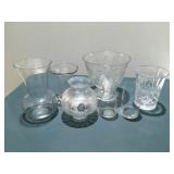Clear glass items