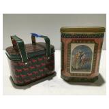 Small Christmas tins