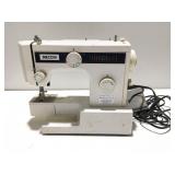 Necchi sewing machine powers on