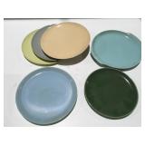 Vintage oven proof plates