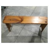 4 foot wood bench