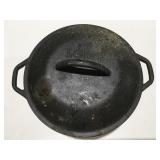 Large cast-iron 8D0L Dutch oven