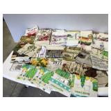25 Vintage kitchen towels & 4 tablecloths