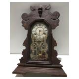 Vintage clock approximately 22 inches tall