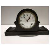 Vintage wood mantle clock