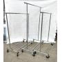 3 Folding Coat Racks 42"W NO SHIPPING