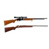 Remington/Winchester .22 Cal Rifle Lot 2Pcs
