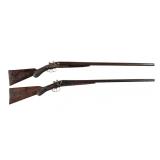 Hammer Shotguns 12/10 Ga 2 Pcs Lot SxS Shotgun