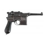 Mauser C96 7.63x25mm Semi Auto Pistol