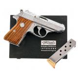 Walther PPK/S .380 ACP Factory Engraved Pistol