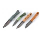 Fiddleback Forge By Andy Roy 4 Pcs Knife