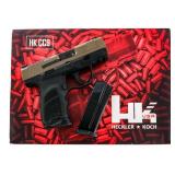 HK CC9 9mm Semi Auto Pistol