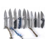 Kizer Folding Pocket Knives 10 Pcs Lot Knife