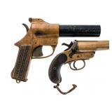 Flare Gun 2 Pcs Lot Pistols