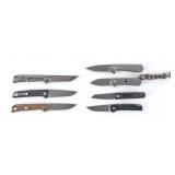 Kizer Folding Knives 7 Pcs Lot Knife