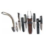 Fixed Blade Knives 11 Pcs Lot Knife
