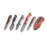 Fiddleback Forge By Andy Roy 5 Pcs Knife