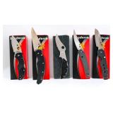 Spyderco Folding Knife Lot Five Knives