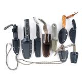 Fixed Blade Knives 10 Pcs Lot Knife