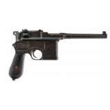 Mauser C96 M-30 9mm Semi Auto Pistol