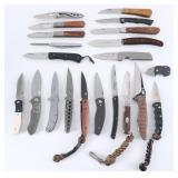 Folding Knives 21 Pcs Lot Pocket Knife