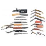 Folding Knives 16 Pcs Lot Pocket Knife