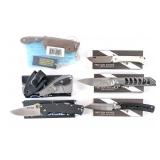 Assorted Knife Lot Fixed/Folding Six Knives