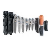 Bradford Fixed Blade Lot Six Knives