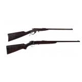 Winchester / Stevens .22/.25 2 Pcs Lot Rifle