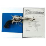 Colt Custom Shop SAA Engraved .45 Colt Revolver