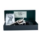 US Fire Arms Mfg. .45 Colt Revolver Engraved