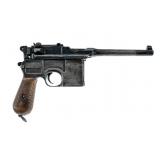 Mauser C96 7.63x25mm Semi Auto Pistol