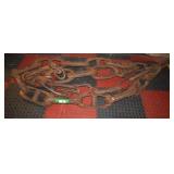Huge Iron Marine Ship Anchor / Mooring Chain