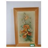 Original 1914 Oil Painting by H. Schutz Weihnacht