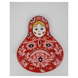 Russian Matryoshka Doll Metal Wall Hanger