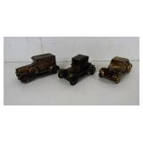 Vtg Lot Die Cast Banthrico Replica Car Banks #2