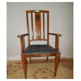 Antique Mission Oak Arm Chair