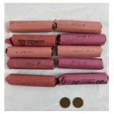 Lot of 10 Lincoln Wheat Pennies 1930-1936