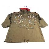 Soviet Union Military Field Coat & Pins Russsian