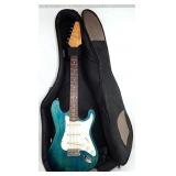 Vintage Johnson Electric Guitar w Case