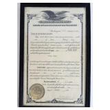 1st Security Bank Cert of Operation Hailey Id